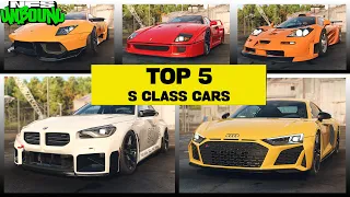 Top 5 Best S Class Cars in NFS Unbound Online Volume 6