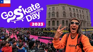 Go Skate Day 2023 CHILE ⚠️ QUÉ LOCURA 😱