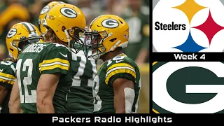Packers Radio Broadcast Calls Convincing Win Over Steelers | Week 4, 2021 | Packers Radio Highlights
