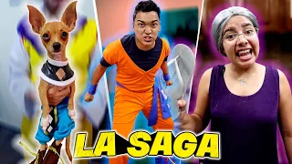 MIS TIKTOK DE DRAGON BALL SAGA COMPLETA