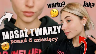 Czy MASAŻ może WYSZCZUPLIĆ TWARZ?🤔 *nadal jestem w szoku* EFEKTY I TECHNIKA