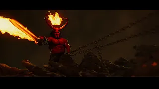 HELLBOY  fight scene