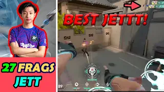 MVP! PRX F0RSAKEN DROPS 27 FRAGS AS JETT W/ PRX JINGGG! [FULL VOD]