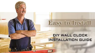 Vangold DIY wall clock installation guide V8.0 ( English )