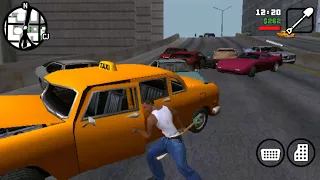 GTA SAN ANDREAS "ТЁЛКА ПРОТИВ БАЙКЕРА ДРАКА НА ДОРОГИ" ЧАСТЬ 2