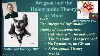 Bergson's Holographic Theory - 35 - Integrated Information Theory