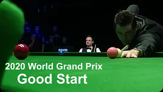 Good Tournament Start | Ronnie O'Sullivan vs David Gilbert | Snooker 2020 World Grand Prix