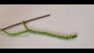 Как связать шнурок крючком/ Уроки вязания/ Мастер-класс