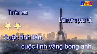 [KARAOKE] Vắng bóng người yêu (Nhạc Ngoại) – Tone Nam (Ab) | #coverbytmn