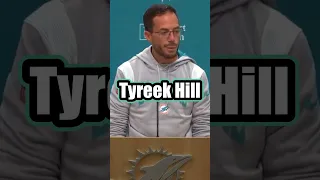 Coach Mike McDaniel on Tyreek Hill for Week 8 Miami Dolphins Football Interview #shorts