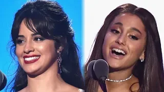 Camila Cabello Calls Ariana Grande Her 'WIFEY' During 2018 MTV VMAs Speech