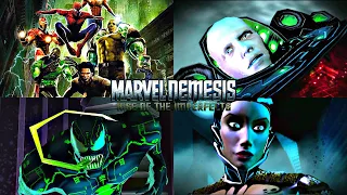 Marvel Nemesis Rise of The Imperfects - ALL BOSS FIGHTS (2005)