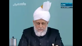 Tamil Friday Sermon 28th October 2011 - Islam Ahmadiyya