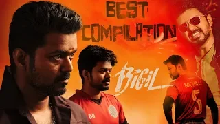 Bigil | Tamil Movie | Super Stunts Compilation | Vijay | Nayanthara | (English Subtitles)