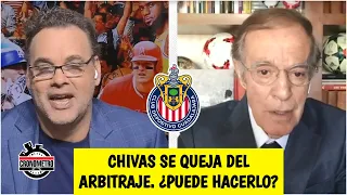 CONTROVERSIA Faitelson y José Ramón, A LOS GRITOS por la queja de Chivas al arbitraje | Cronómetro