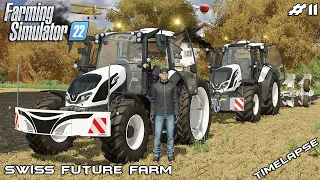 PLOWING 50 cm DEEP with two VALTRAs and @kedex | Future Farm | Farming Simulator 22 | Episode 11