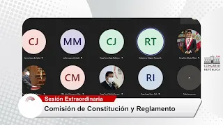 COMISIÓN DE CONSTITUCIÓN Y REGLAMENTO | CONGRESO PERÚ | 09/01/23