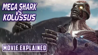 Mega Shark vs Kolossus (2015) Movie Explained in Hindi Urdu | Shark Movie