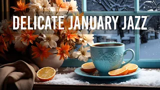 Delicate January Jazz - Gently Spring Coffee Jazz Piano & Morning Bossa Nova Music for Stress Relief