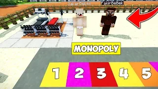 FAKİR VE SAKAR MONOPOLY OYNUYOR !! 😱 - Minecraft