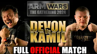 DEVON LARRATT vs KAMIL JABLONSKI ARM WARS ‘THE GATHERING II’ LAS VEGAS OFFICIAL FILM VERSION