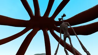 GMod: Siren Head Vs The Web Kraken (Trevor Henderson Mod Pack)