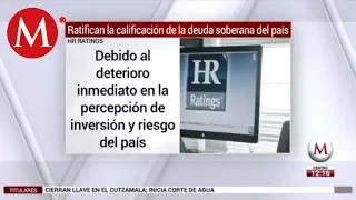 HR Ratings pone en negativa la perspectiva de México por cancelación del NAIM