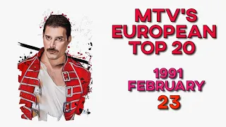 MTV's European Top 20 - 23 FEBRUARY 1991