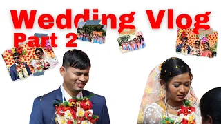 INDIAN WEDDING VLOG PART 2/ AADIVASI CHRISTAIN WEDDING / 2024