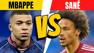 MBAPPE vs LEROY SANE ⚽ ALL STATS  2022 📊