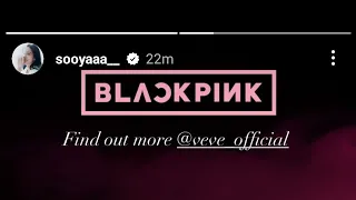 Blackpink member Jisoo advertises for Veve! Drop details! OMI talk!