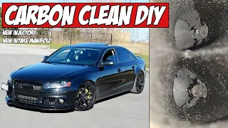 Audi A4 B8 Carbon Cleaning - P2015 Code Fix