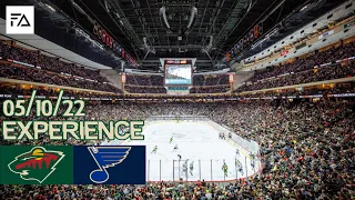 Minnesota Wild NHL Playoff Experience vs St. Louis Blues | Game 5 2022 (Live Crowd Atmosphere)
