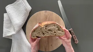 High Hydration Sourdough Loaf