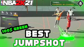 The 3 BEST JUMPSHOTS for ALL ARCHETYPES on NBA 2K21 NEXT GEN! 100% GREENLIGHT HIGHEST GREEN WINDOW!