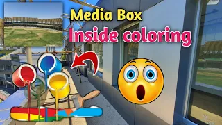 Arbab niaz cricket stadium peshawar || Media Box inside coloring work start || Fresh update