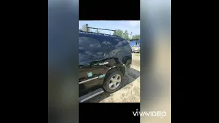 Chevrolet Tahoe кузовной ремонт покраска