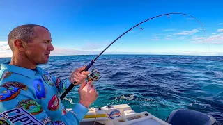 Fishing for YellowTail Kingfish with Soft Plastics in Super Clear Shallow Reef!  Fishing Australia