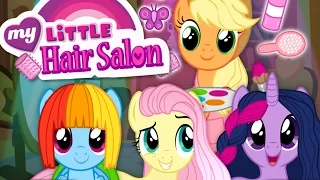 MLP Hair Salon: Hairdresser Applejack | Twilight Sparkle, Rainbow Dash & Fluttershy Makeover