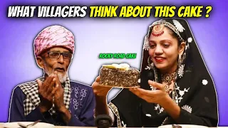 Villagers Try Rocky Road Cake For First Time ! Tribal People Try