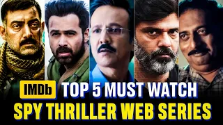 Best Highest Rated Spy Web Series In Hindi | Top 5 Web Series In Hindi