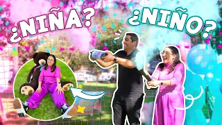 ¿Es NIÑA O NIÑO? REVELACIÓN DE GÉNERO DE NUESTRO BEBÉ 💗💙Craftingeek