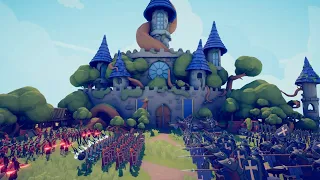 FANTASY EVIL Faction Army vs Army from ALL Factions TABS Totally Accurate Battle Simulator