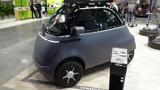 2023 Microlino Competizione - Exterior and Interior - Paris Auto Show 2022