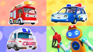 Robot🤖 Gasolinero | Canciones Infantiles | Videos para Niños | BabyBus en Español