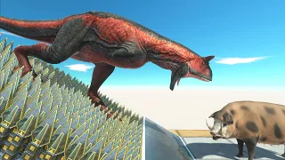 Slope Down to Spike Trap - Animal Revolt Battle Simulator