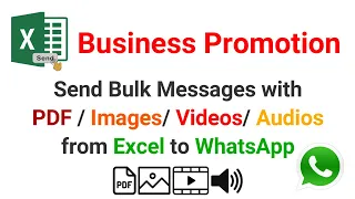 How to send bulk whatsapp message from excel with Attachments