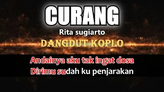 CURANG - Rita Sugiarto - Karaoke dangdut koplo (COVER) KORG Pa3X