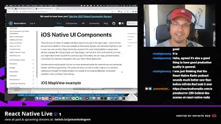 React Native Live -- Making an iOS native component for React Native