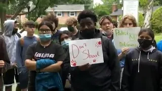 Students walk out of class to protest school shootings